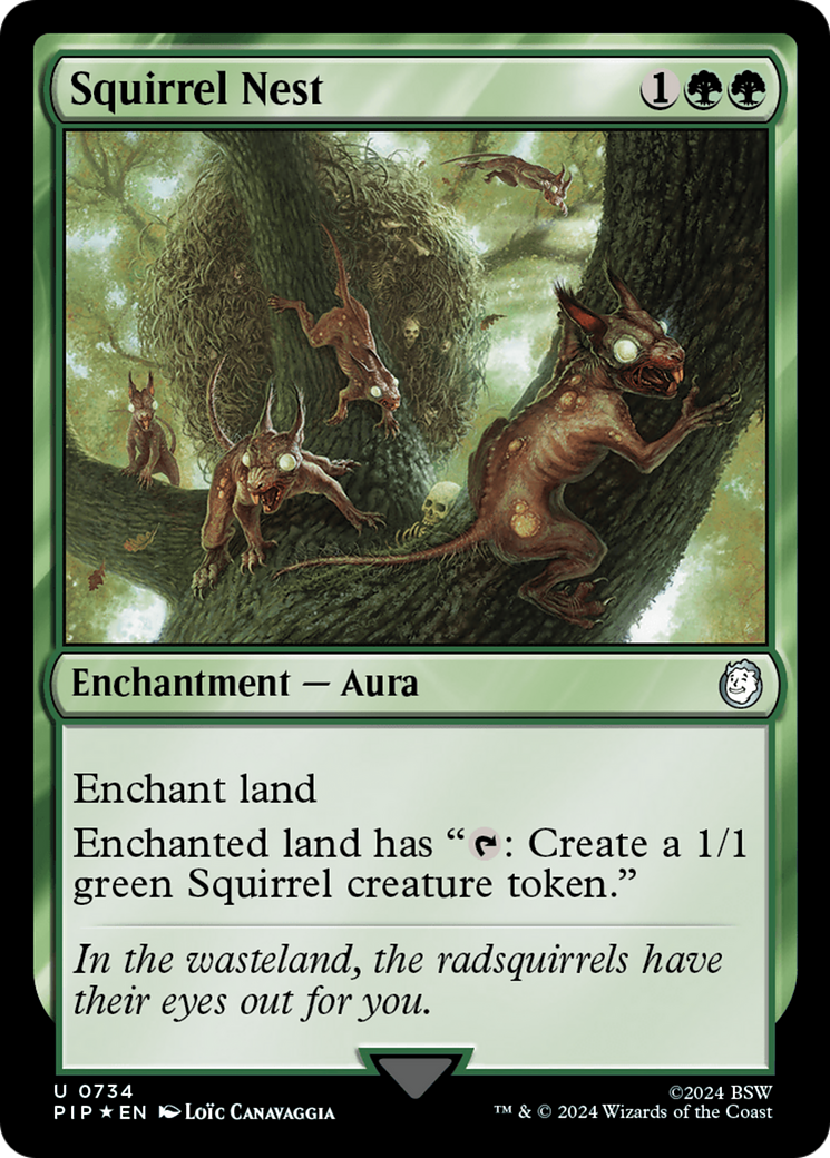 Squirrel Nest (Surge Foil) [Fallout] | Boutique FDB TCG
