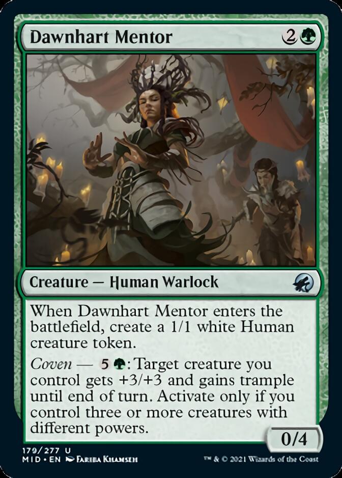 Dawnhart Mentor [Innistrad: Midnight Hunt] | Boutique FDB TCG