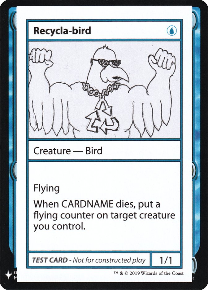 Recycla-bird [Mystery Booster Playtest Cards] | Boutique FDB TCG