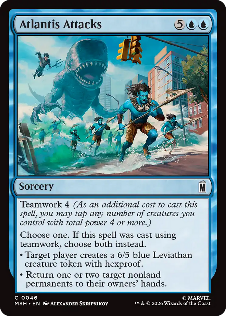 Atlantis Attacks [Marvel Super Heroes] | Boutique FDB TCG
