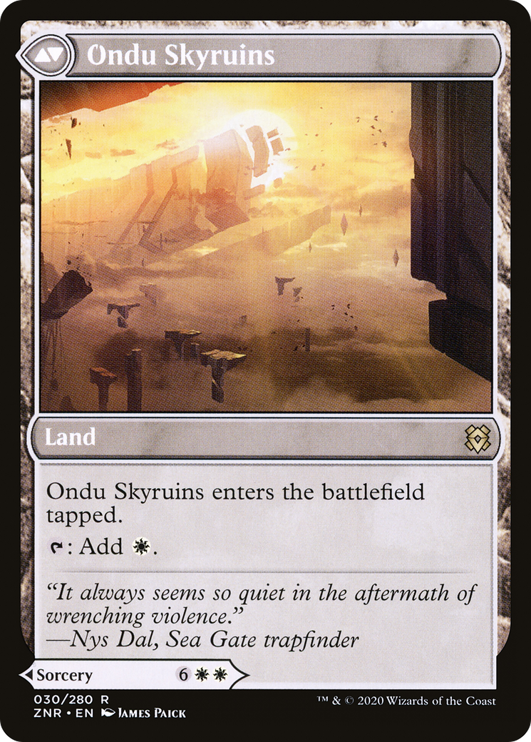 Ondu Inversion // Ondu Skyruins [Secret Lair: From Cute to Brute] | Boutique FDB TCG