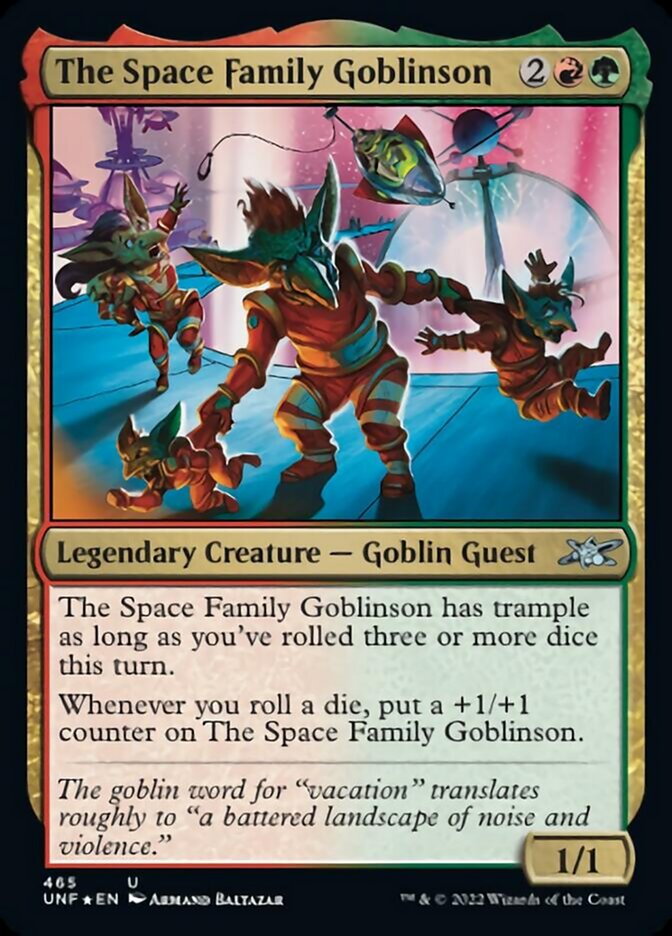 The Space Family Goblinson (Galaxy Foil) [Unfinity] | Boutique FDB TCG