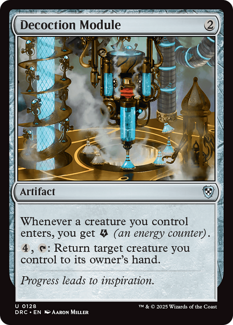 Decoction Module [Aetherdrift Commander] | Boutique FDB TCG