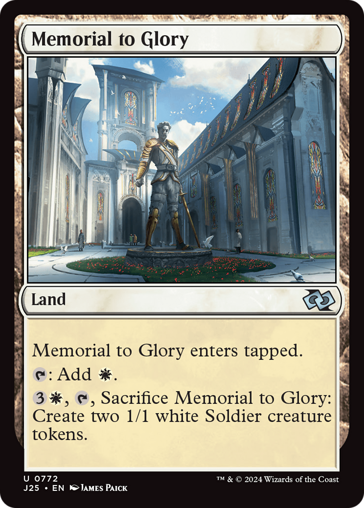 Memorial to Glory [Foundations Jumpstart] | Boutique FDB TCG