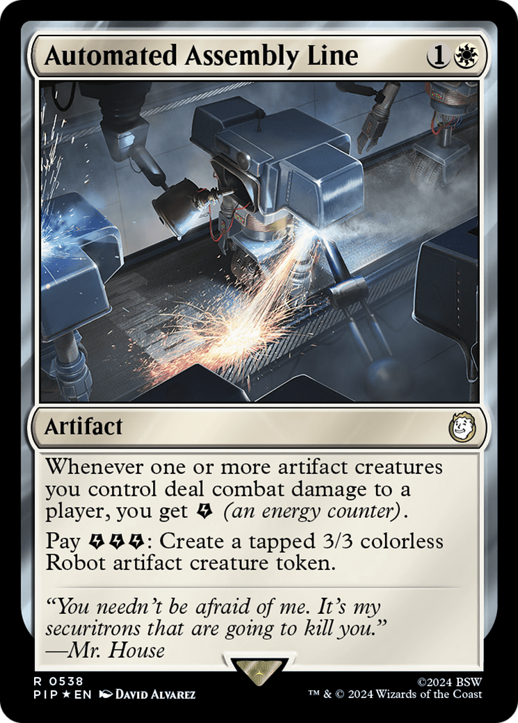 Automated Assembly Line (Surge Foil) [Fallout] | Boutique FDB TCG