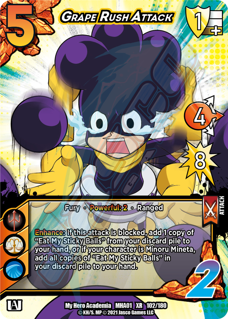 Grape Rush Attack [Series 1 XR Unlimited] | Boutique FDB TCG