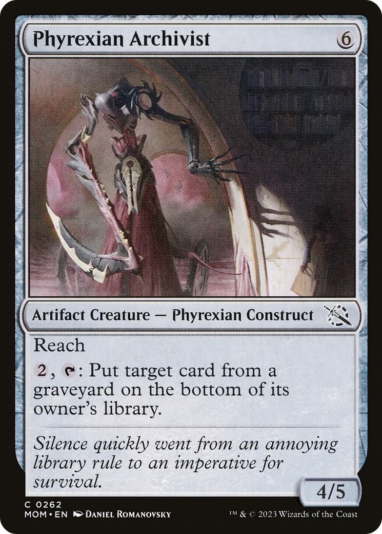 Phyrexian Archivist [March of the Machine] | Boutique FDB TCG