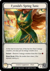 Fabric of Spring // Fyendal's Spring Tunic [LSS011] (Promo)  Cold Foil | Boutique FDB TCG