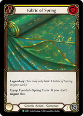 Fabric of Spring // Fyendal's Spring Tunic [LSS011] (Promo)  Cold Foil | Boutique FDB TCG