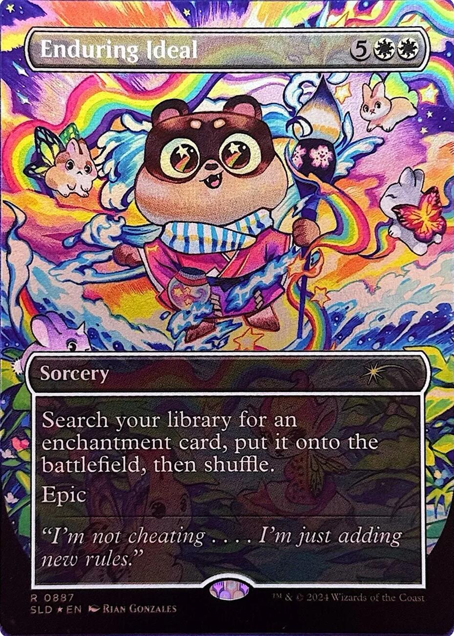 Enduring Ideal (Rainbow Foil) [Secret Lair Drop Series] | Boutique FDB TCG