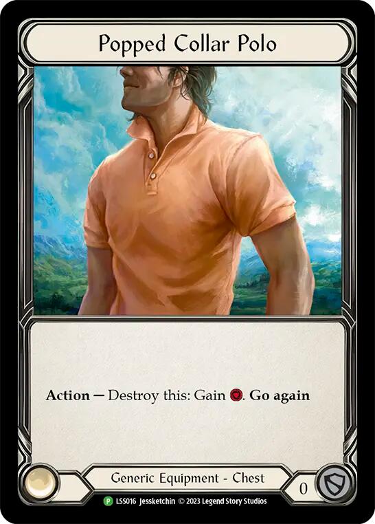 Popped Collar Polo [LSS016] (Promo)  Cold Foil | Boutique FDB TCG