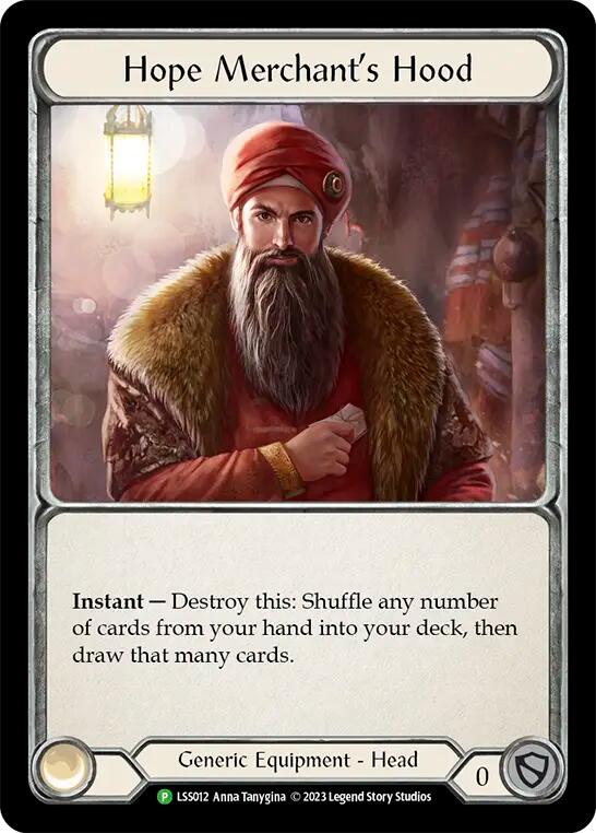 Fabric of Hope // Hope Merchant's Hood [LSS012] (Promo)  Cold Foil | Boutique FDB TCG