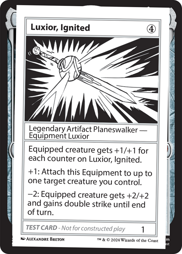 Luxior, Ignited [Mystery Booster 2 Playtest Cards] | Boutique FDB TCG