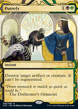 Putrefy (Foil Etched) [Strixhaven: Mystical Archive] | Boutique FDB TCG