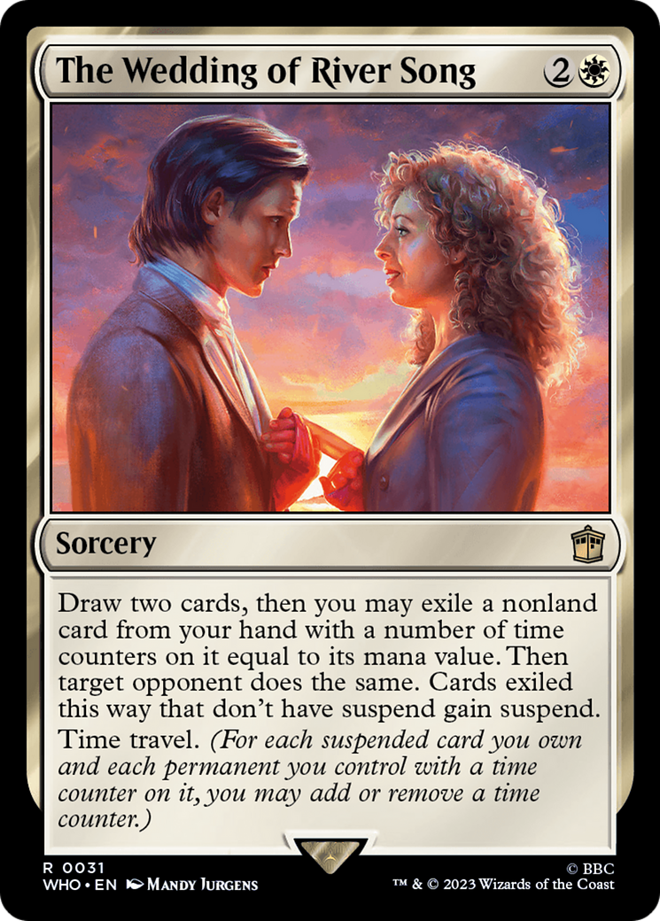 The Wedding of River Song [Doctor Who] | Boutique FDB TCG