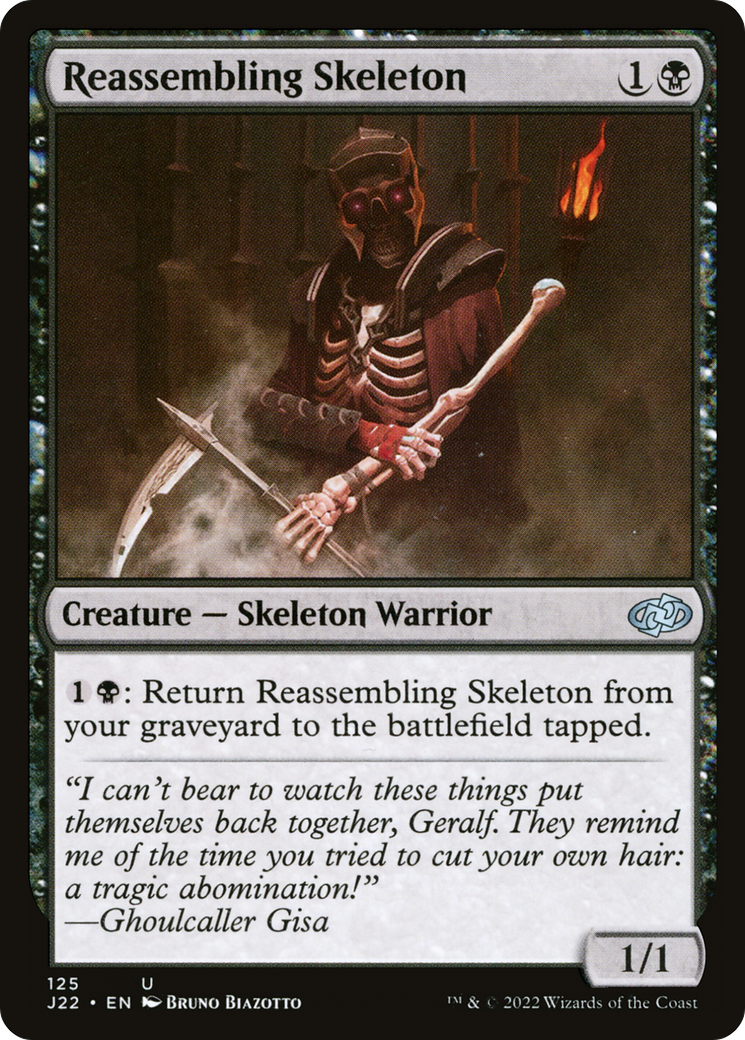 Reassembling Skeleton [Jumpstart 2022] | Boutique FDB TCG