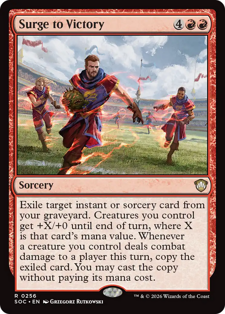Surge to Victory [Secrets of Strixhaven Commander] | Boutique FDB TCG