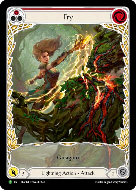 Fry (Red) (Rainbow Foil) [LGS368] (Promo)  Rainbow Foil | Boutique FDB TCG