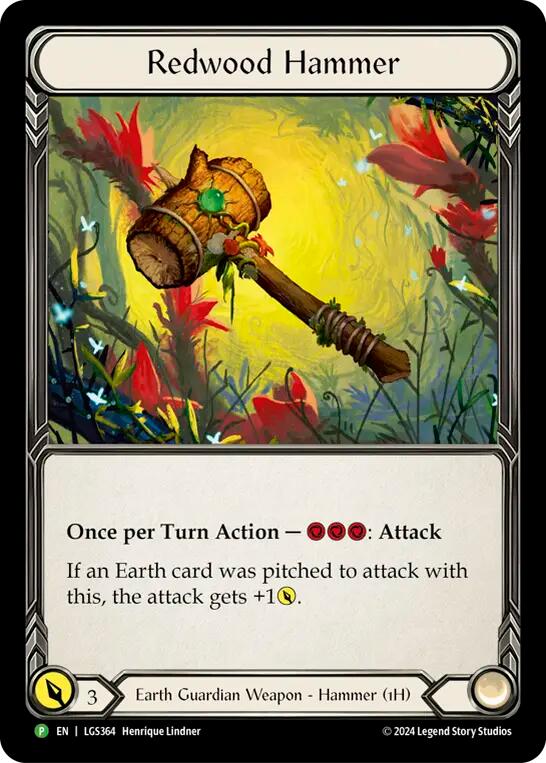 Redwood Hammer [LGS364] (Promo)  Cold Foil | Boutique FDB TCG