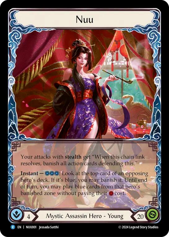 Nuu, Alluring Desire [NUU001] (Part the Mistveil Nuu Blitz Deck)  Rainbow Foil | Boutique FDB TCG
