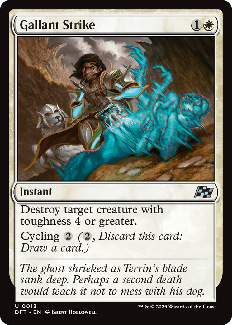 Gallant Strike [Aetherdrift] | Boutique FDB TCG