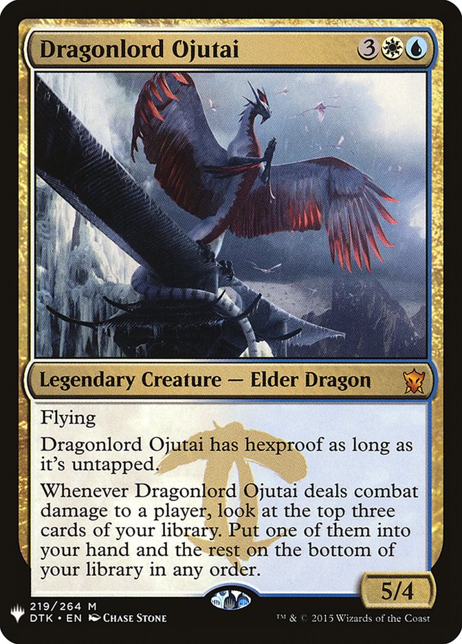 Dragonlord Ojutai [The List] | Boutique FDB TCG