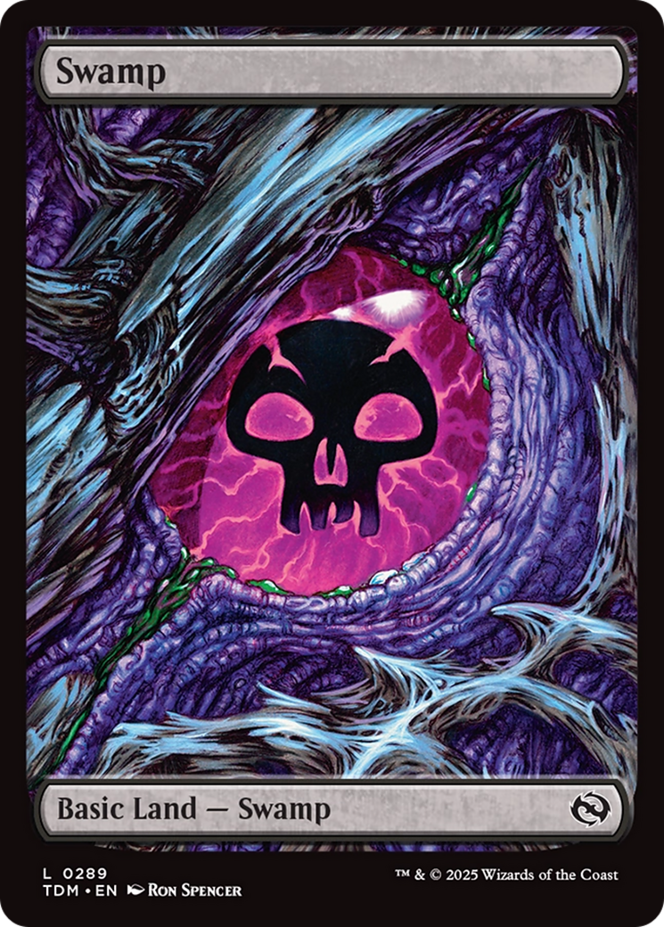 Swamp (0289) [Tarkir: Dragonstorm] | Boutique FDB TCG