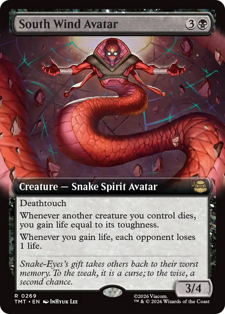 South Wind Avatar (Extended Art) [Teenage Mutant Ninja Turtles] | Boutique FDB TCG