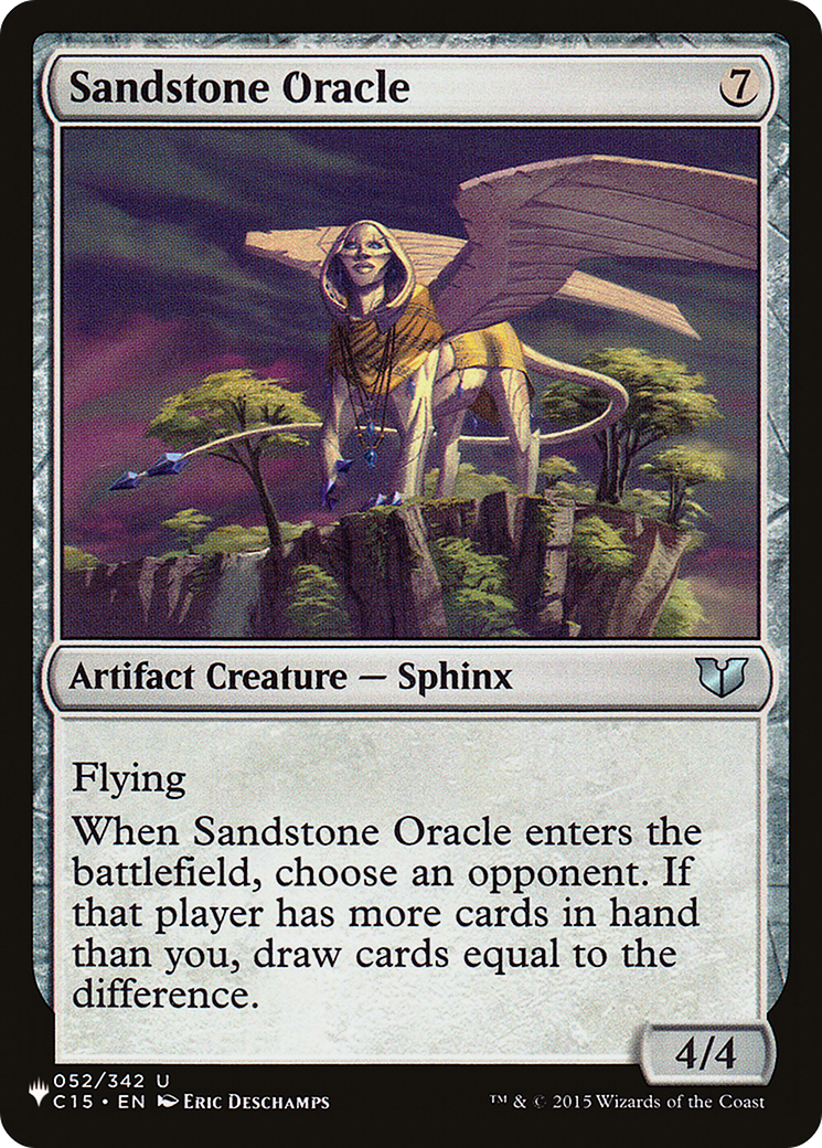 Sandstone Oracle [Secret Lair: From Cute to Brute] | Boutique FDB TCG