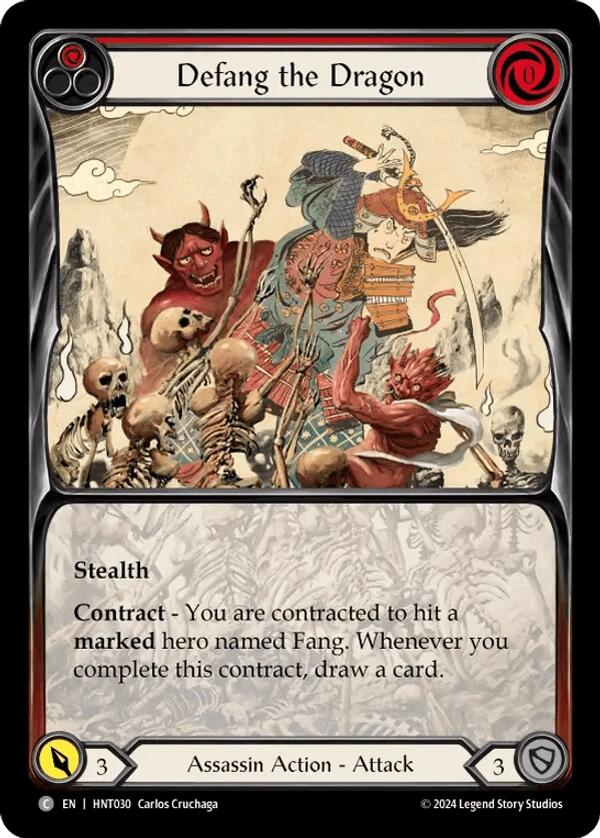 Defang the Dragon [HNT030] (The Hunted) | Boutique FDB TCG