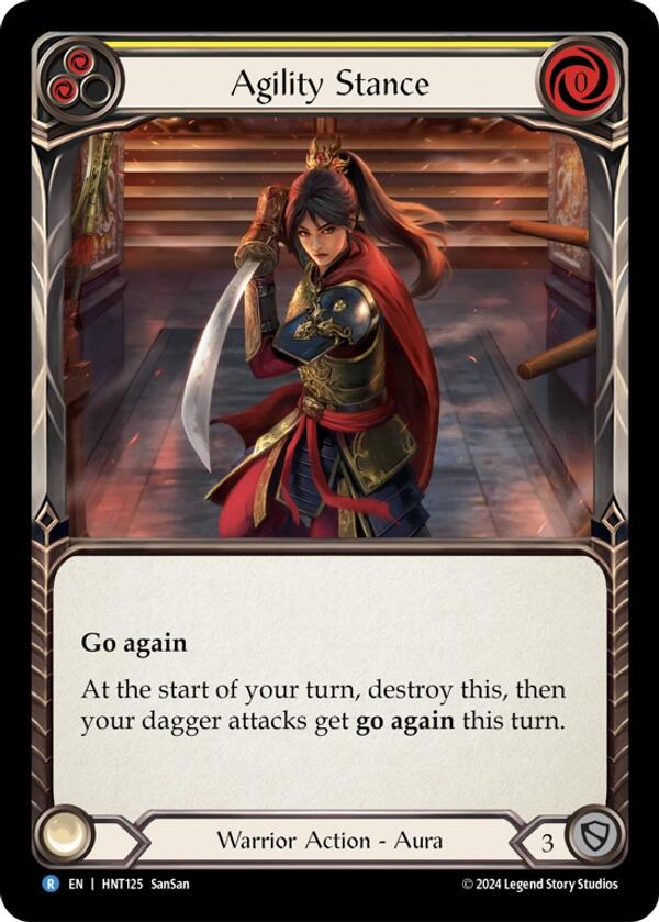 Agility Stance [HNT125] (The Hunted) | Boutique FDB TCG