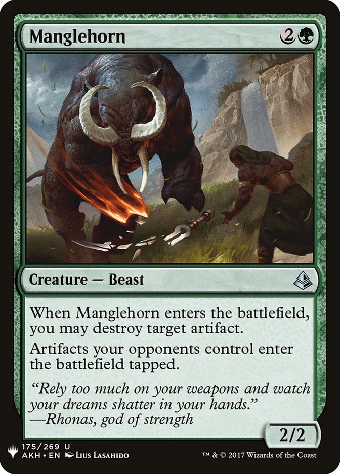Manglehorn [Mystery Booster] | Boutique FDB TCG