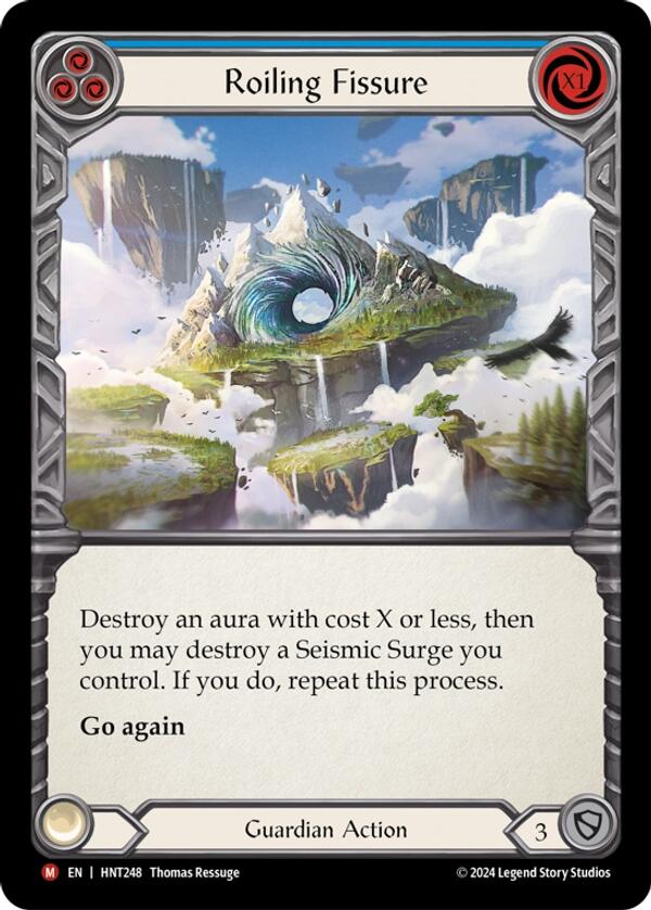 Roiling Fissure [HNT248] (The Hunted)  Rainbow Foil | Boutique FDB TCG