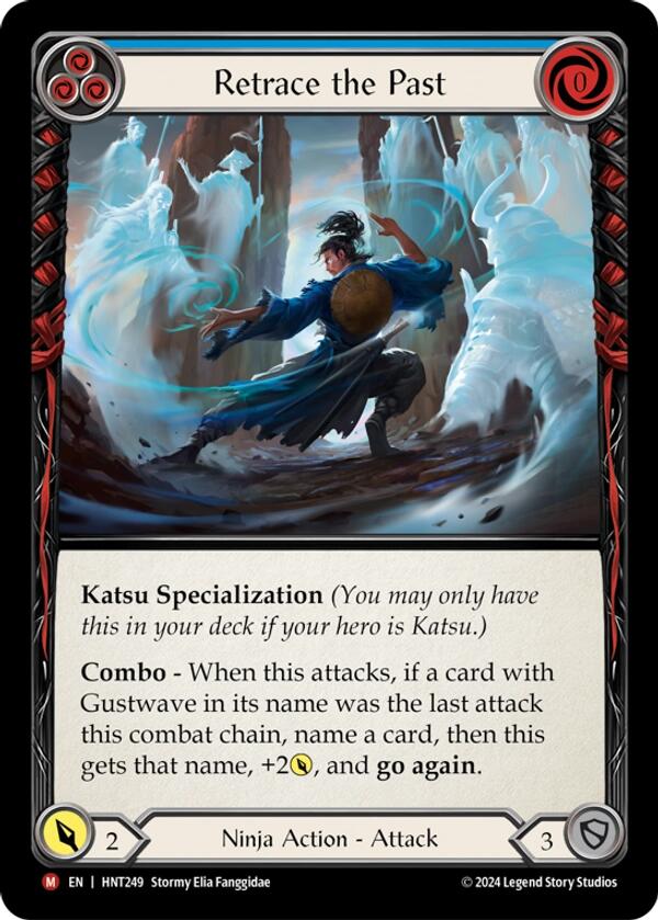 Retrace the Past [HNT249] (The Hunted)  Rainbow Foil | Boutique FDB TCG