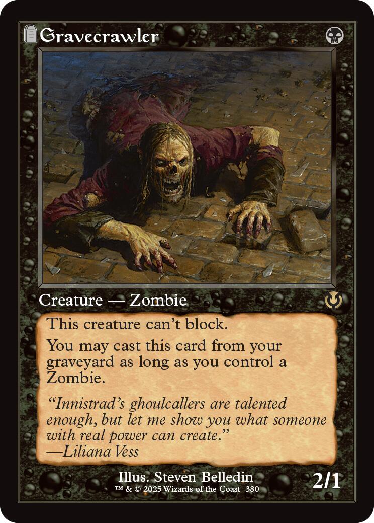 Gravecrawler (Retro Frame) [Innistrad Remastered] | Boutique FDB TCG