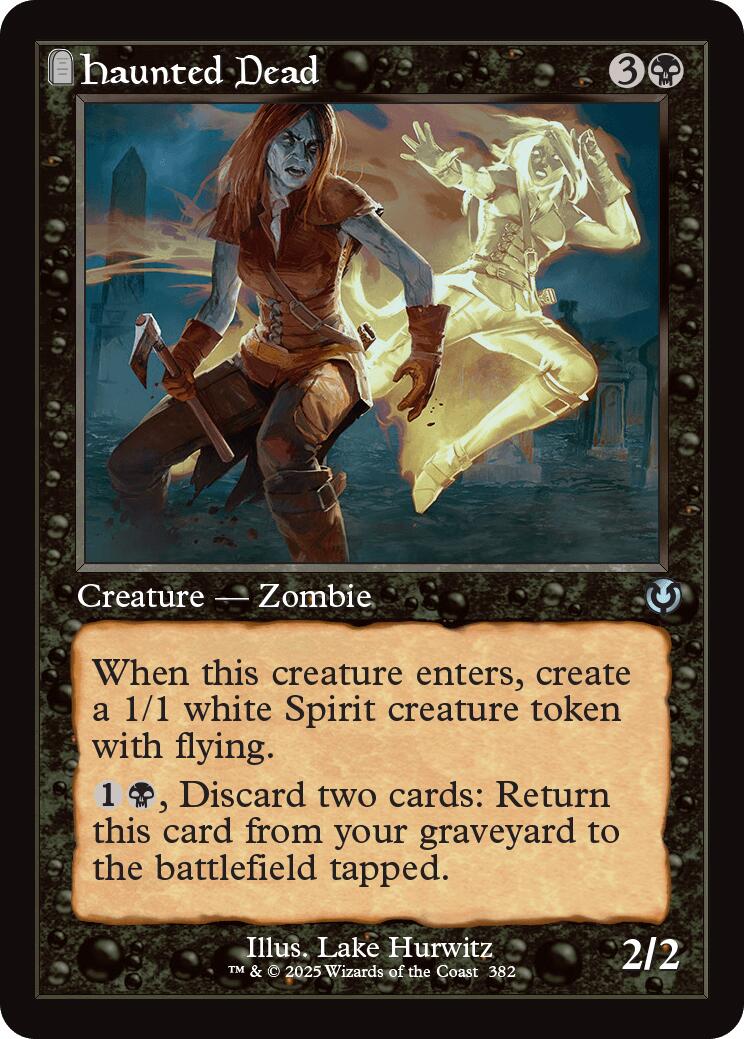 Haunted Dead (Retro Frame) [Innistrad Remastered] | Boutique FDB TCG