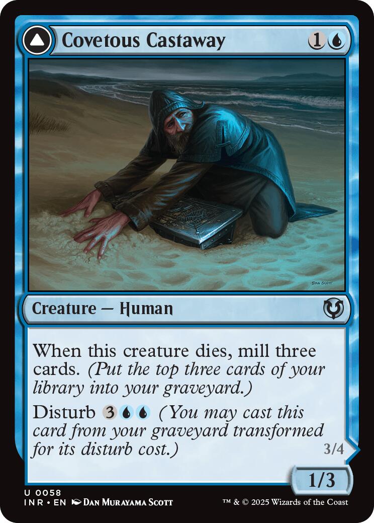 Covetous Castaway // Ghostly Castigator [Innistrad Remastered] | Boutique FDB TCG