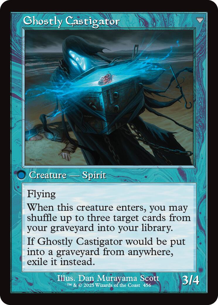 Covetous Castaway // Ghostly Castigator (Retro Frame) [Innistrad Remastered] | Boutique FDB TCG