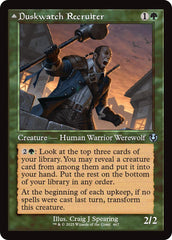 Duskwatch Recruiter // Krallenhorde Howler (Retro Frame) [Innistrad Remastered] | Boutique FDB TCG