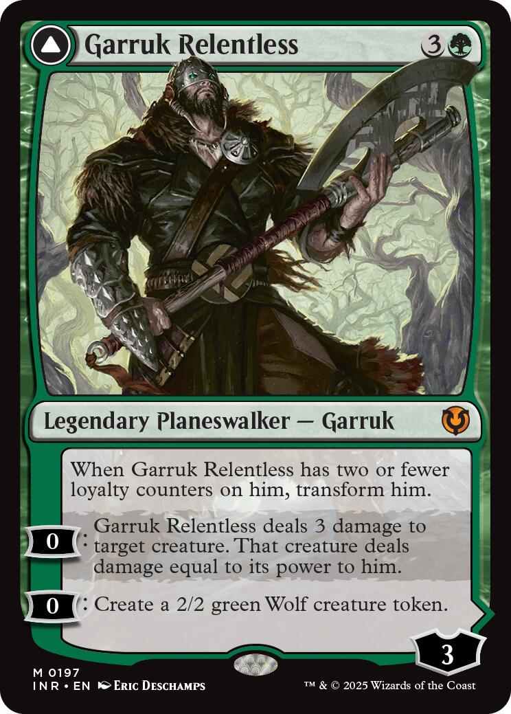 Garruk Relentless // Garruk, the Veil-Cursed [Innistrad Remastered] | Boutique FDB TCG