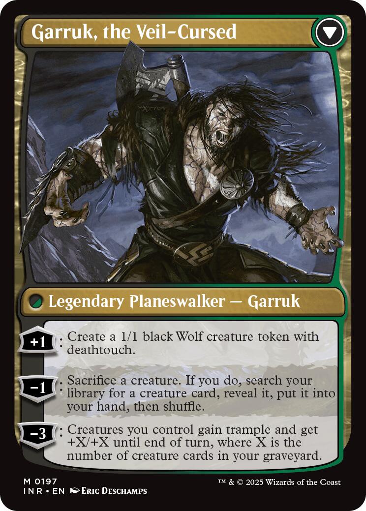 Garruk Relentless // Garruk, the Veil-Cursed [Innistrad Remastered] | Boutique FDB TCG