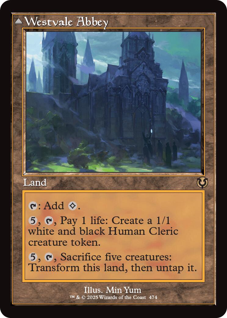 Westvale Abbey // Ormendahl, Profane Prince (Retro Frame) [Innistrad Remastered] | Boutique FDB TCG