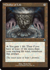 Chalice of Life // Chalice of Death (Retro Frame) [Innistrad Remastered] | Boutique FDB TCG