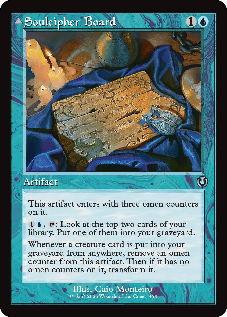 Soulcipher Board // Cipherbound Spirit (Retro Frame) [Innistrad Remastered] | Boutique FDB TCG