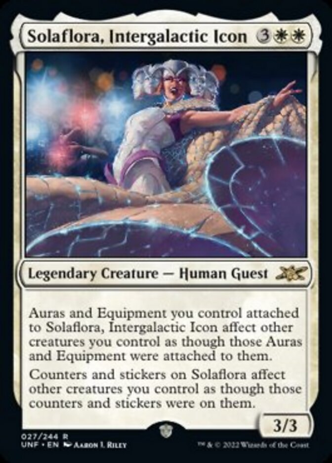 Solaflora, Intergalactic Icon [Unfinity] | Boutique FDB TCG