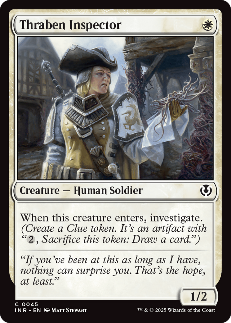 Thraben Inspector [Innistrad Remastered] | Boutique FDB TCG