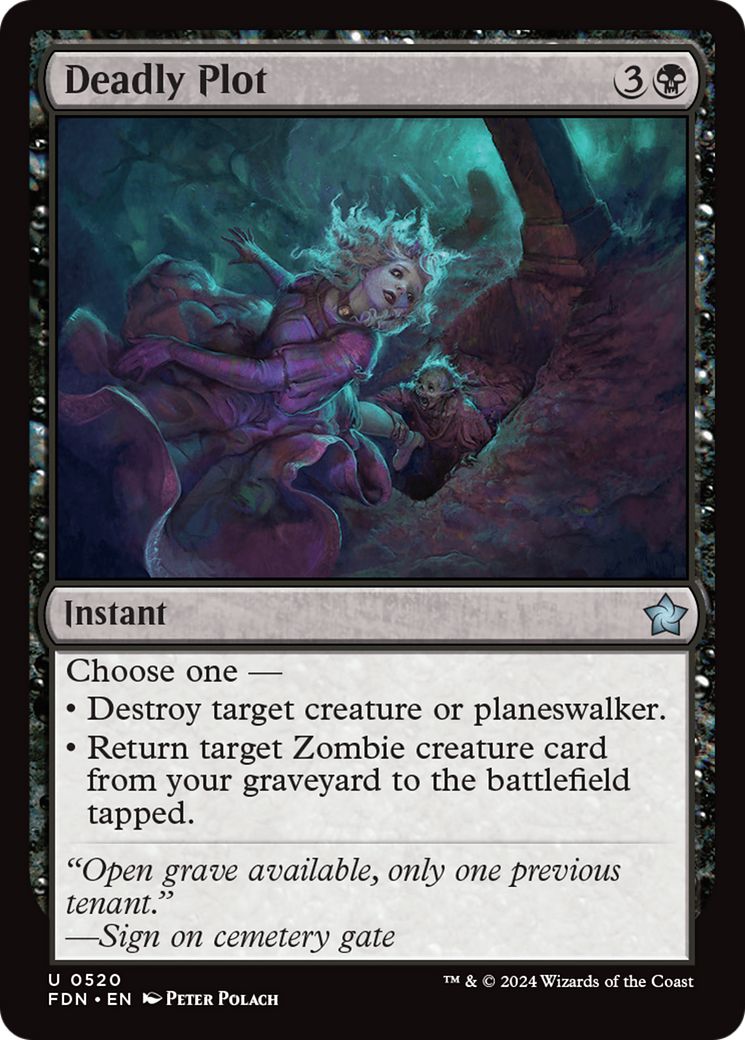 Deadly Plot [Foundations] | Boutique FDB TCG
