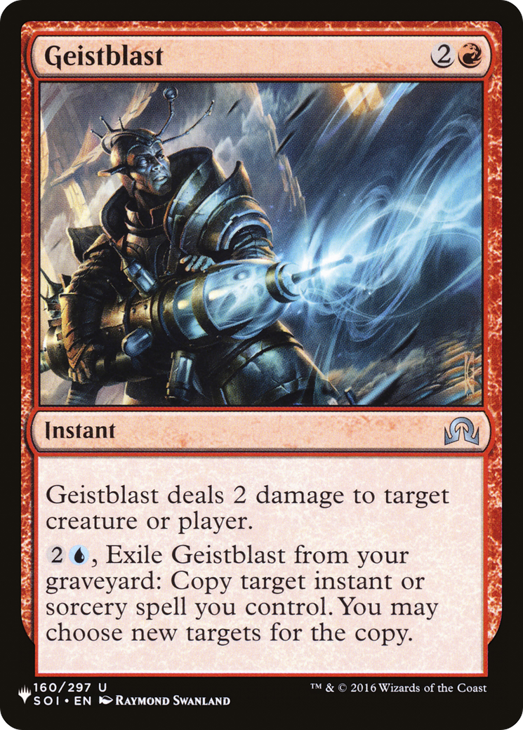 Geistblast [The List] | Boutique FDB TCG