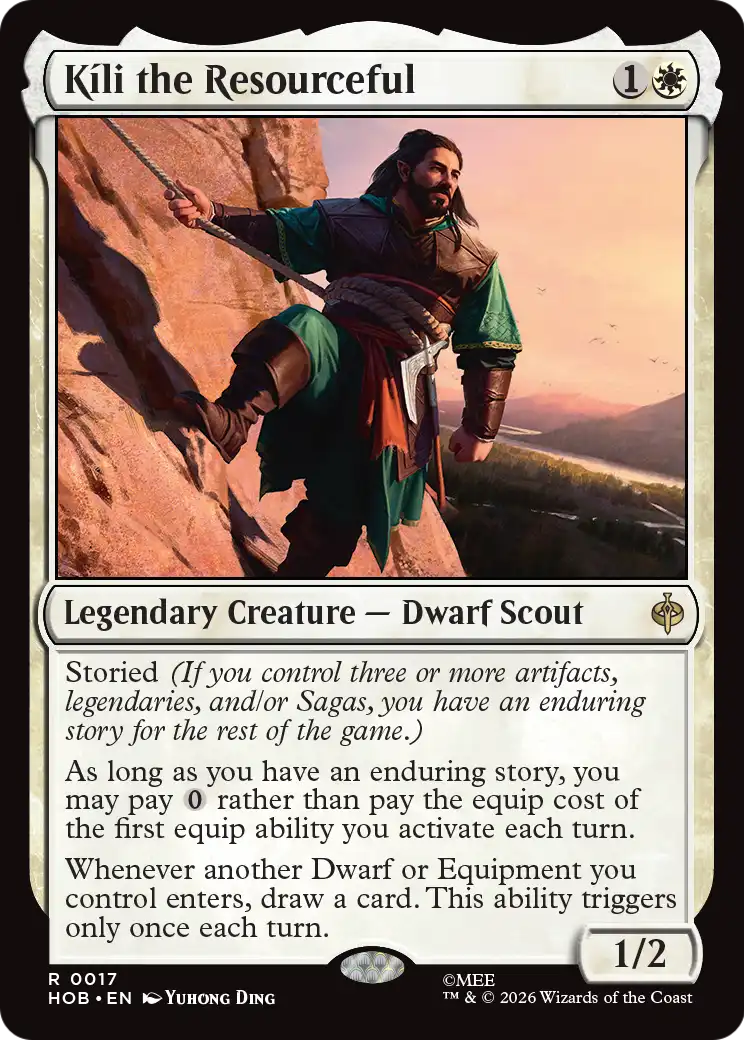 Kili the Resourceful [The Hobbit] | Boutique FDB TCG