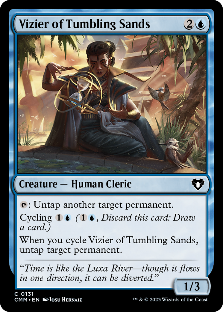 Vizier of Tumbling Sands [Commander Masters] | Boutique FDB TCG